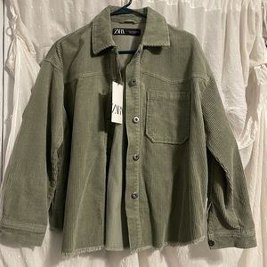 Button Up Corduroy Jacket